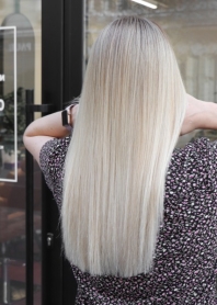 Фарбування волосся в Києві — Ціна на фарбування в салоні PIED-DE-POULE